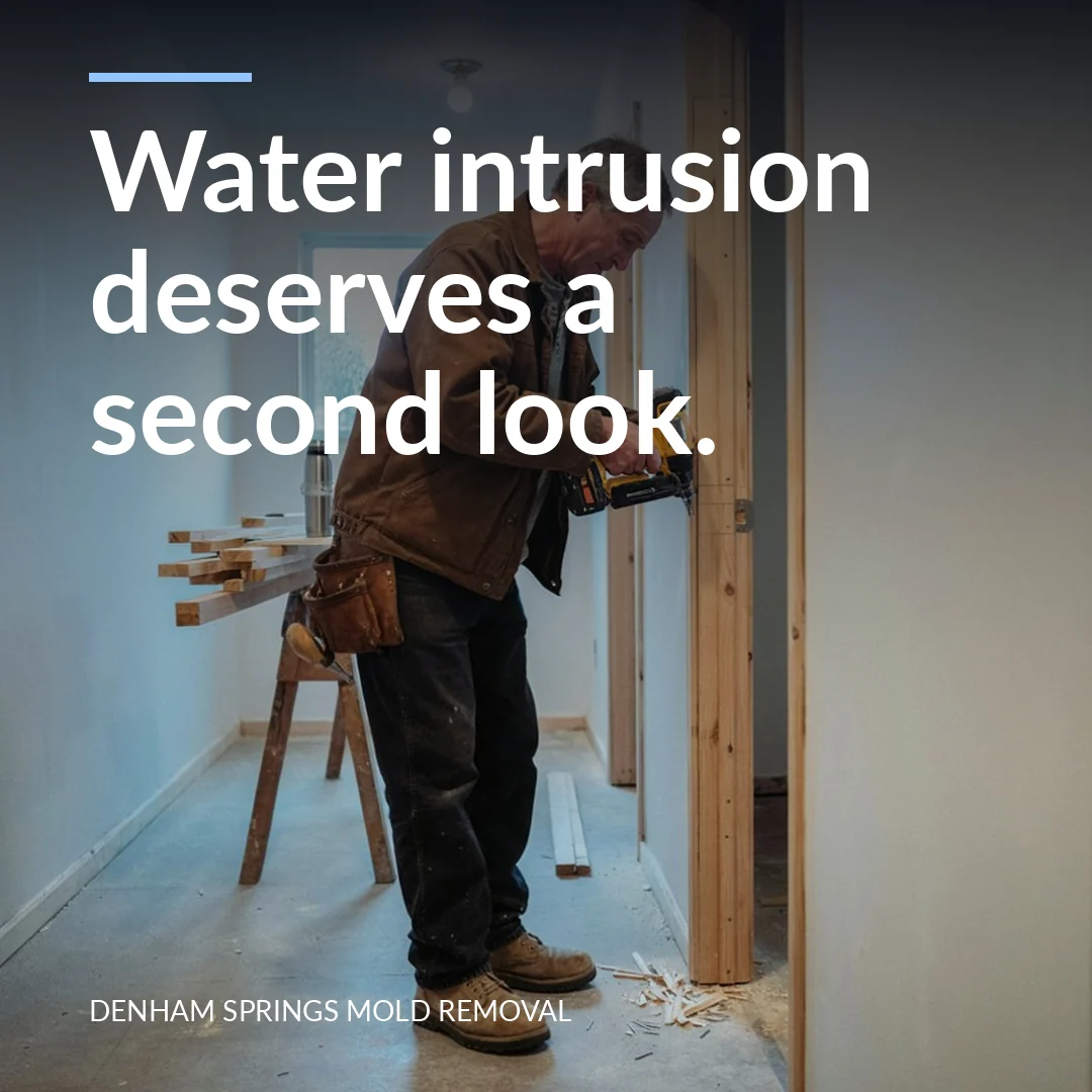 Water intrusion deserves a second look.