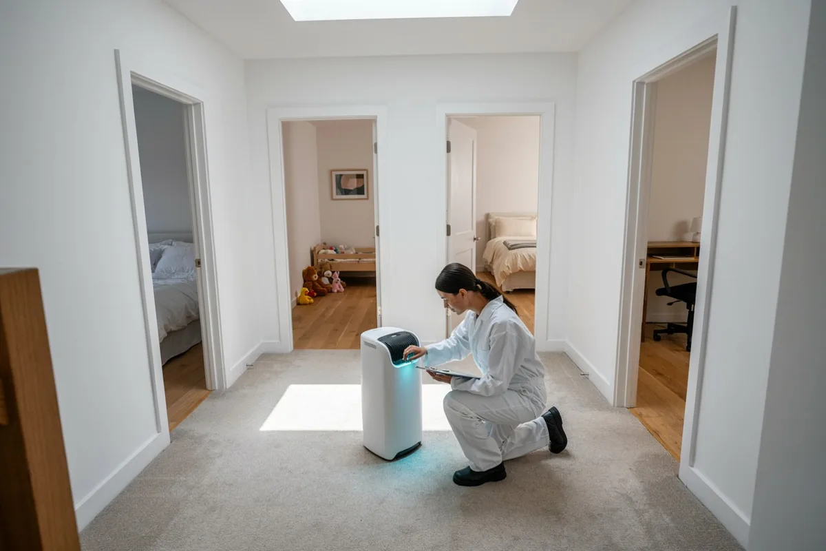 Mold odor removal in Denham Springs, LA